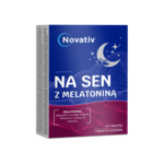 Zdjęcie produktów Novativ Na sen z melatonina, tabl., 30 szt